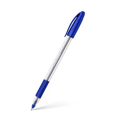 Ручки шариковые синие набор для школы и офиса Munhwa 6140362 купить за 641  ₽ в интернет-магазине Wildberries
