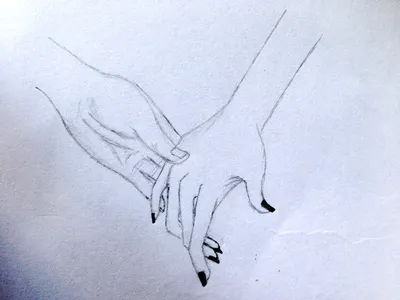 Рука в руке рисунок карандашом - 51 фото