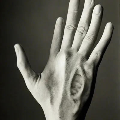 Рука-лицо, в стиле Моне» — создано в Шедевруме