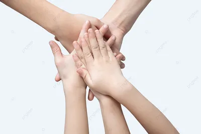 Группа людей руки вместе :: Стоковая фотография :: Pixel-Shot Studio