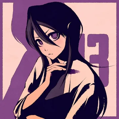 Купить постер (плакат) Bleach: Rukia Kuchiki на стену для интерьера