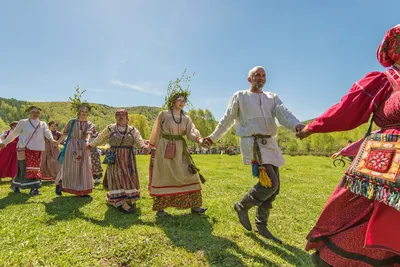 Обои для рабочего стола Русские дружинники Живопись