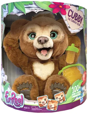 Hasbro Интерактивная мягкая игрушка FurReal Friends Русский мишка Е4591 -  «Наша плюшевая радость» | отзывы
