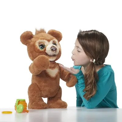 интерактивная игрушка русский мишка Кабби: купить интерактивную игрушку из  серии FurReal Friends от Hasbro в интернет магазине Toyszone.ru