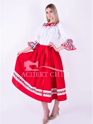 Русский народный костюм \"Ольга\": блузка, сарафан, кокошник (Россия) купить  в Санкт-Петербурге