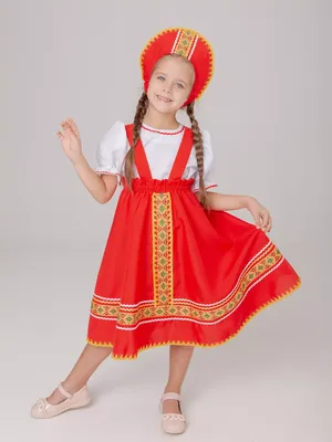 Русский народный костюм \"Устинья\" (рубаха, юбка) | «Аспект-Сити»