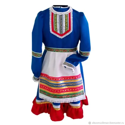 Купить \"сударушка с кокошником\" русский народный костюм по цене 3 600 ₽ в  Москве