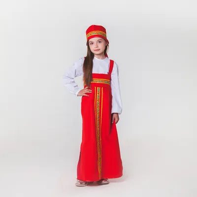 Русский народный сарафан для девушки