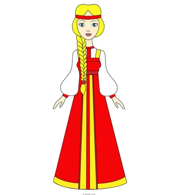 Русский народный костюм, кокошник, сарафан с рубашкой, цвет красный, рост  122-128, 6-7 лет купить в Чите Костюмы народов мира в интернет-магазине  Чита.дети (2496335)