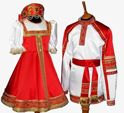 История русского костюма от 12 века