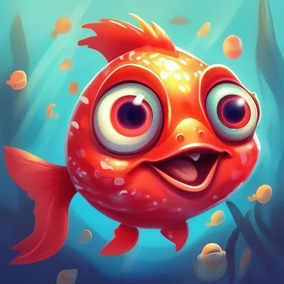 Рыбка Компьютерный файл, Мультяшная рыбка, мультипликационный персонаж,  животные png | PNGEgg
