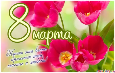 С 8 марта, дорогие женщины!