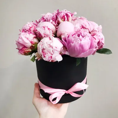 Букет из нежно-розовых пионов - заказать доставку цветов в Москве от Leto  Flowers