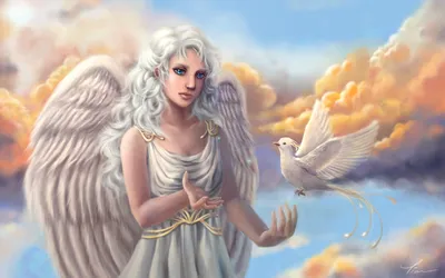 Картинки ангелов с крыльями - 72 фото