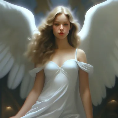 Красивая молодая девушка ангела. Озорная маленькая девочка ангела, стоящего  с вашими сжатыми кулаками. Красивый маленький ангел Стоковое Фото -  изображение насчитывающей рай, сладостно: 170783518