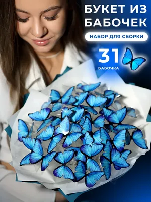 Наклейки бабочки стикерпак с красивыми бабочками Butterflies - купить с  доставкой по выгодным ценам в интернет-магазине OZON (881319022)