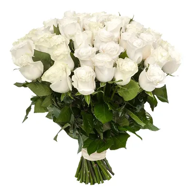 Корзина с белыми розами и гипсофилой за 12749р. Позиция № 3326