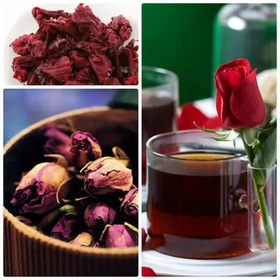 Купить Композиция с чаем и цветами с доставкой по Томску: цена, фото,  отзывы.