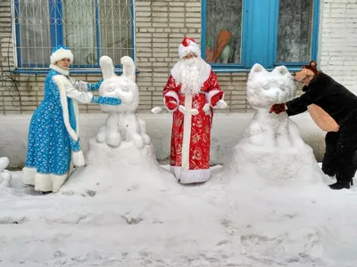 Катание на санях с Дедом Морозом и Снегурочкой от event-агентства MARVEL