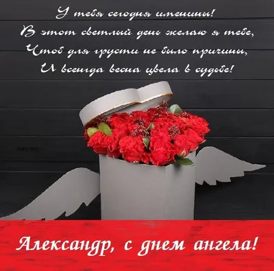 День ангела Александра - поздравления и открытки с днем Ангела - именины  праздник 26июня