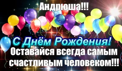 Открытка с именем Андрюша С днем рождения Красивые кексы со свечками на  день рождения. Открытки на каждый день с именами и пожеланиями.