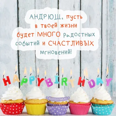 С днем рождения, Андрюша! Пусть удача... - Мария Бараташвили | Facebook