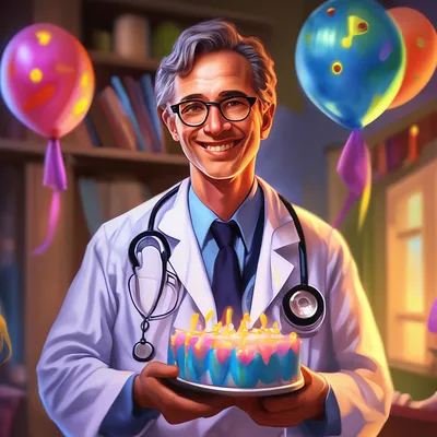 Поздравление с днем рождения мужчине медику - 74 фото