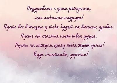 Поздравляем с Днём Рождения, лучшая открытка подруге - С любовью,  Mine-Chips.ru