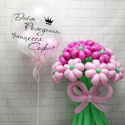 Купить Шар фольгированный \"С Днём Рождения, Принцесса!\" — Воздушные  гелиевые шары с доставкой в Орле 🎈