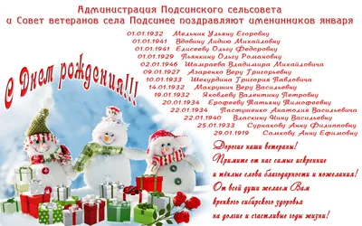 Как отмечают день рождения люди, рождённые 1 января - 29 декабря 2019 -  V1.ру