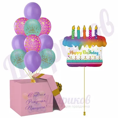 Открытка 4 шоколадки С днем рождения (торт и шарики) - купить цветы с  доставкой по Москве и МО от 220 руб | «Букет-Маркет»