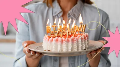 С Днём Рождения Вкусные Кексы С Горящими Свечами На Столе — стоковые  фотографии и другие картинки День рождения - iStock