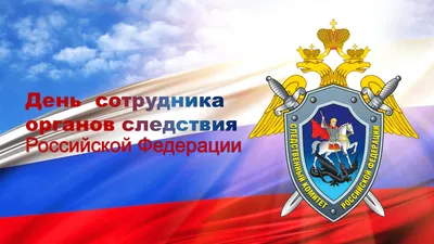 С Днем сотрудника органов следствия Российской Федерации !