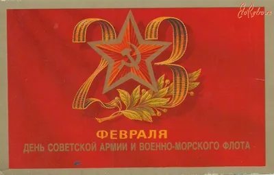 С днём Советской Армии и Военно-Морского флота!