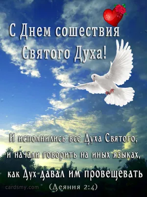 День Святого Духа красивые видео поздравления с праздником в Духов день-  красивая открытка! — Видео | ВКонтакте