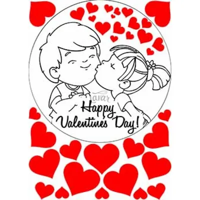 Пост Вк День Святого Валентина - шаблон для скачивания | Flyvi