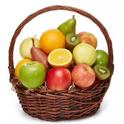 Корзина с фруктами «Праздничная» купить по цене 4 980 руб. с доставкой в  Краснодаре