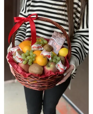 Подарок Корзина фруктов» – купить с доставкой по Альметьевску