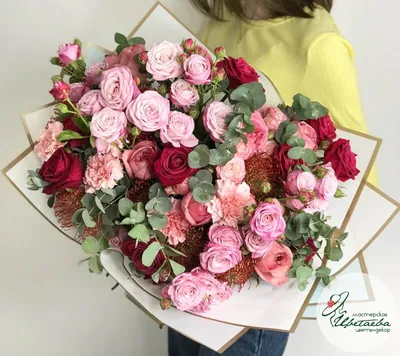 51 яркий букет цветов за 20 890 руб. | Бесплатная доставка цветов по Москве