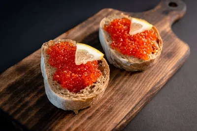 Бутерброды с красной икрой - рецепт автора Оксана «Resepti_ot_ksu”