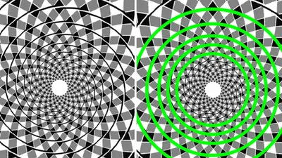 Оптические иллюзии и фрактальные кривые имеют много общего» — создано в  Шедевруме