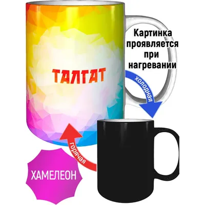 Кружка с именем Талгат - с днём рождения внутри — купить в  интернет-магазине по низкой цене на Яндекс Маркете