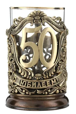 Медаль на подложке \"С юбилеем 50 лет\" - РусЭкспресс