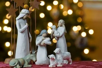 Рождество 25 декабря - поздравления, картинки и открытки на день рождения  Иисуса