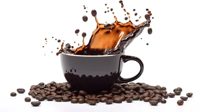 Кофейные зерна и ложка с кофейными зернами Стоковое Изображение -  изображение насчитывающей вал, питье: 60921117