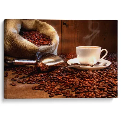 Чашка кофе с кофейными зернами Стоковое Изображение - изображение  насчитывающей свежесть, кофеин: 206609115