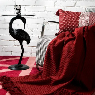 Пример интерьера дома с красным цветом | Студия дизайна интерьеров Мята в  Екатеринбурге