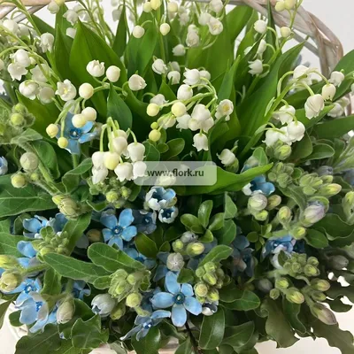 Купить Букет цветов \"Ландыши\" в Москве недорого с доставкой