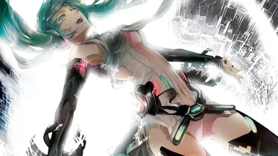 Фигурка Vokaloid, Hatsune Miku (Хатсуне Мику), акриловая купить по цене 529  ₽ в интернет-магазине KazanExpress