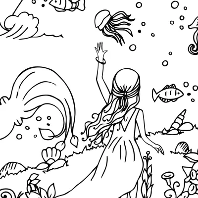 милые морские лошади плывут рядом с морским дном Иллюстрация вектора -  иллюстрации насчитывающей красивейшее, прелестное: 243409093